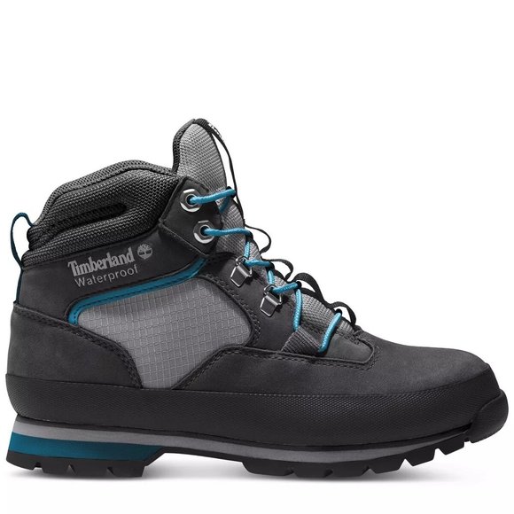 Timberland Euro Hiker Black Waterproof Hiking Ankle Boots Bootie Shoes 7 NEW - Picture 3 of 9